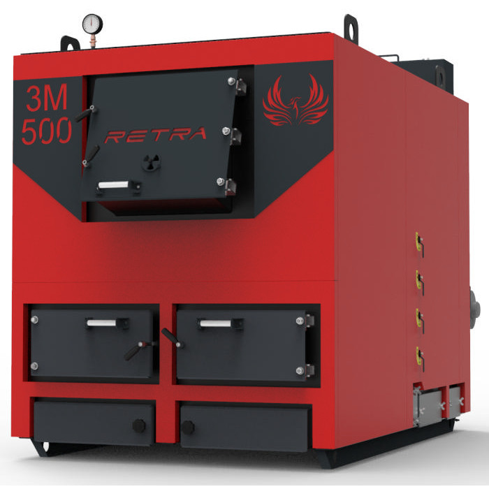 Котел твердопаливний RETRA 500-3М PLUS